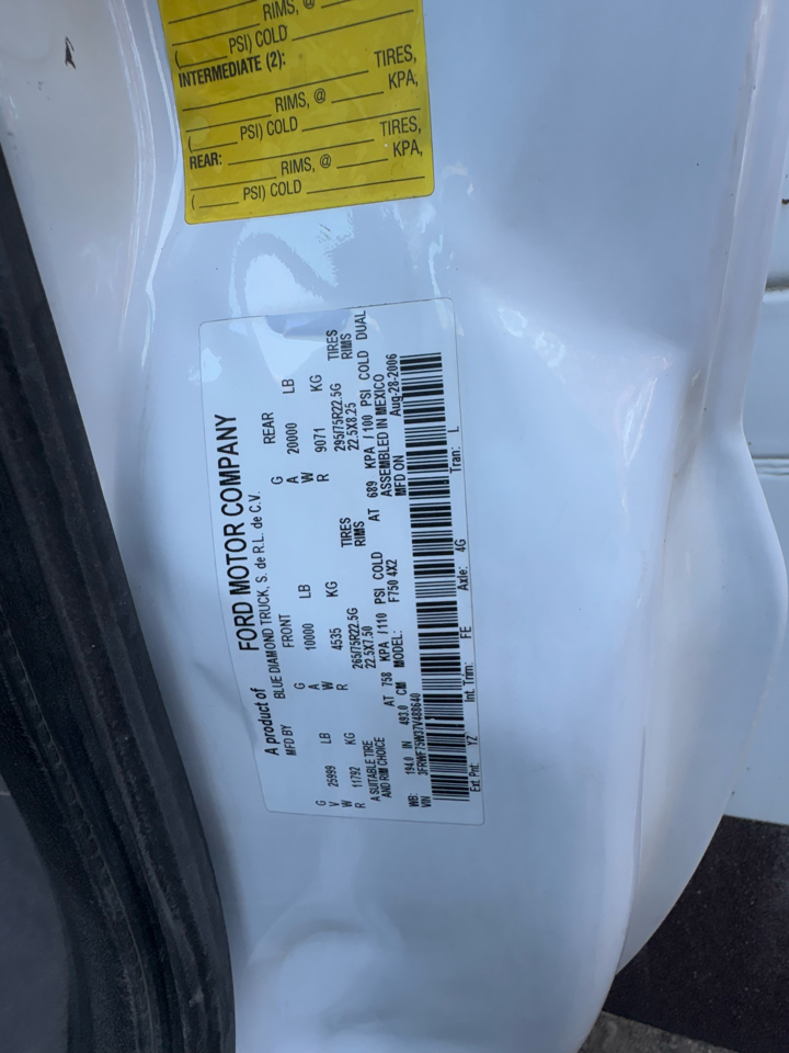 Ford Super Duty F-750  2007