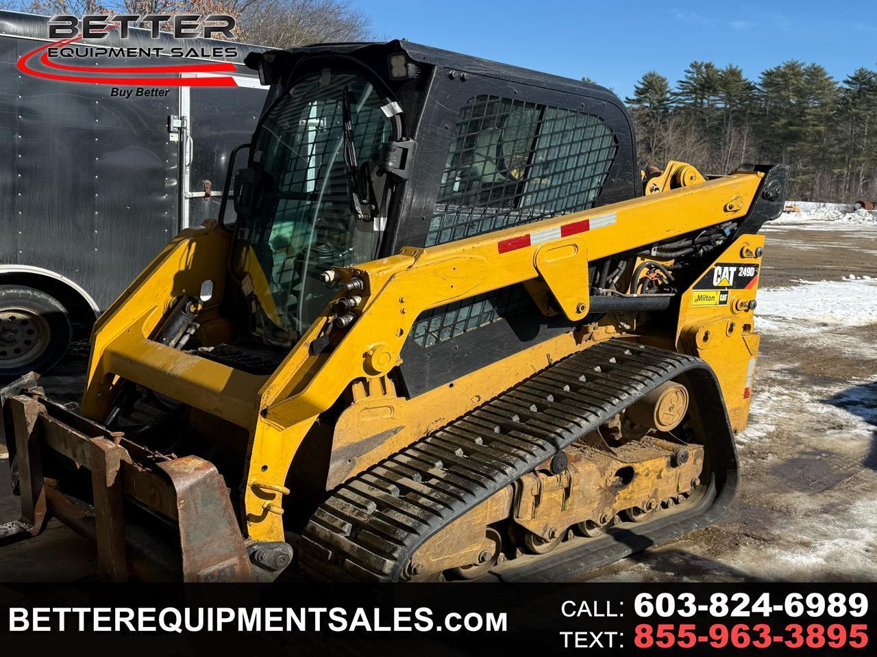 2020 Caterpillar Skid Loader ENCLOSED 249D SKID STEER