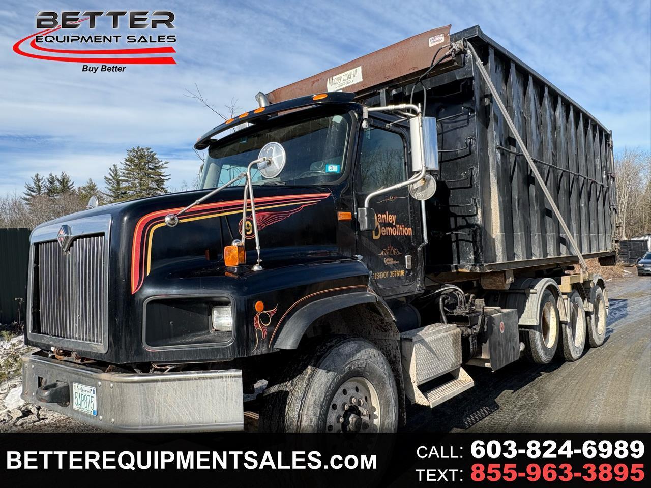 2003 International 5900i CUMMINS N14 PRE EMISSION ROLL OFF TRUCK