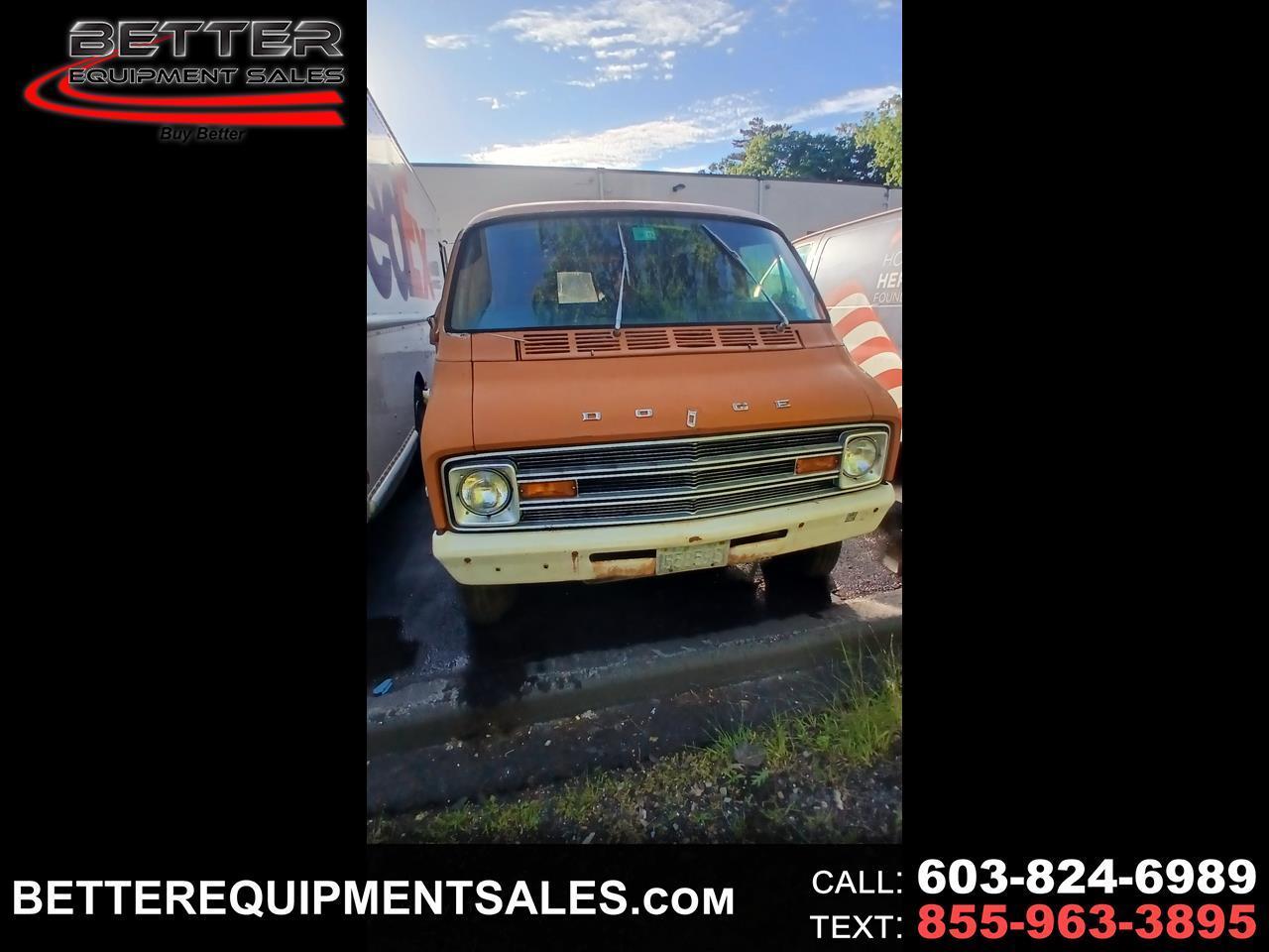 Dodge B Series Van/Wagon  1975