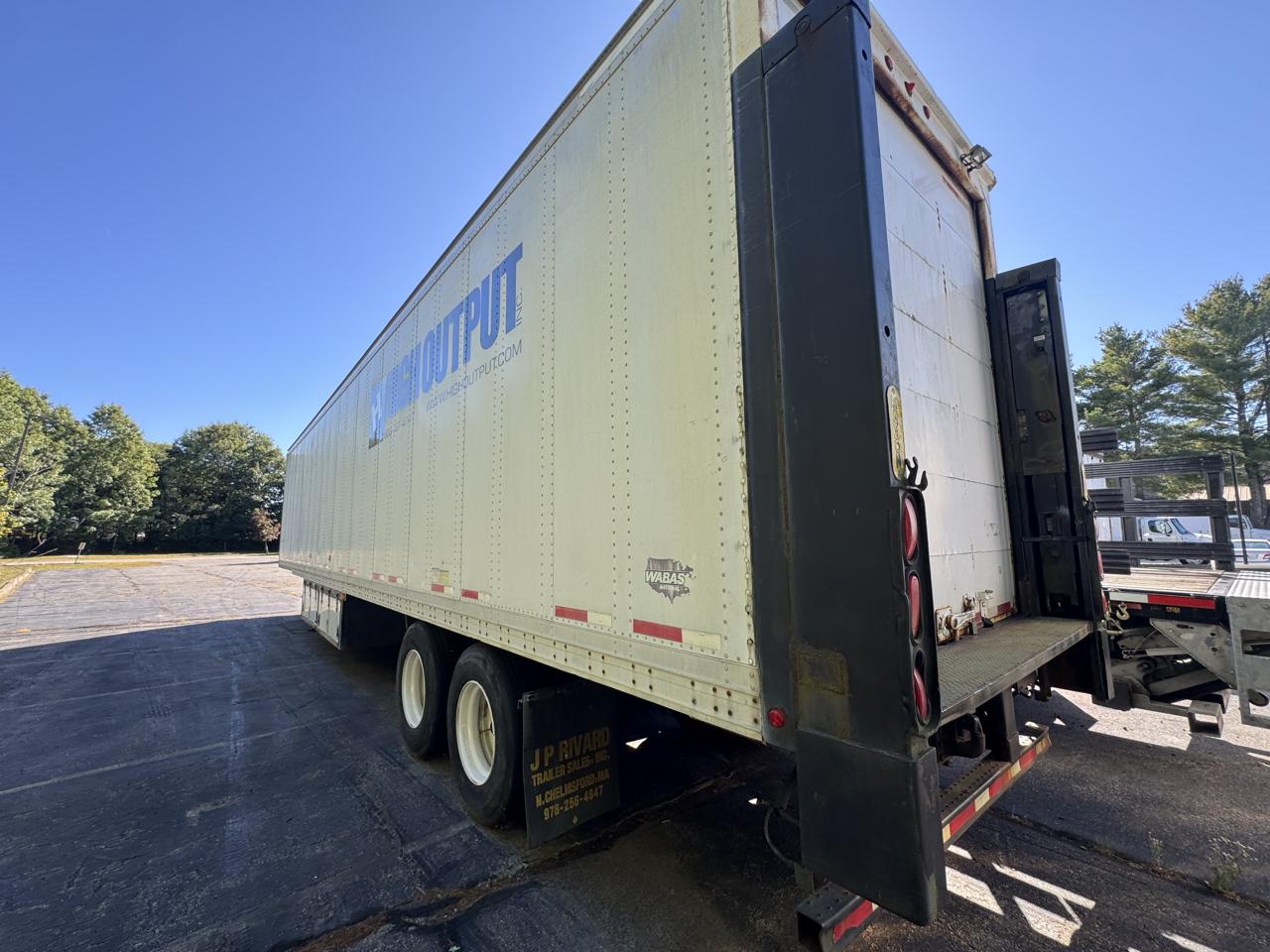 1997 Wabash 48x102 48' Dry Van Trailer with Maxon