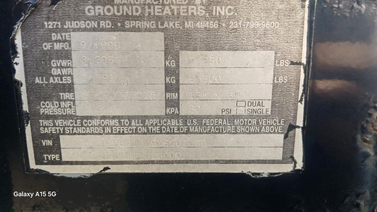 Ground Heater E3000  1999