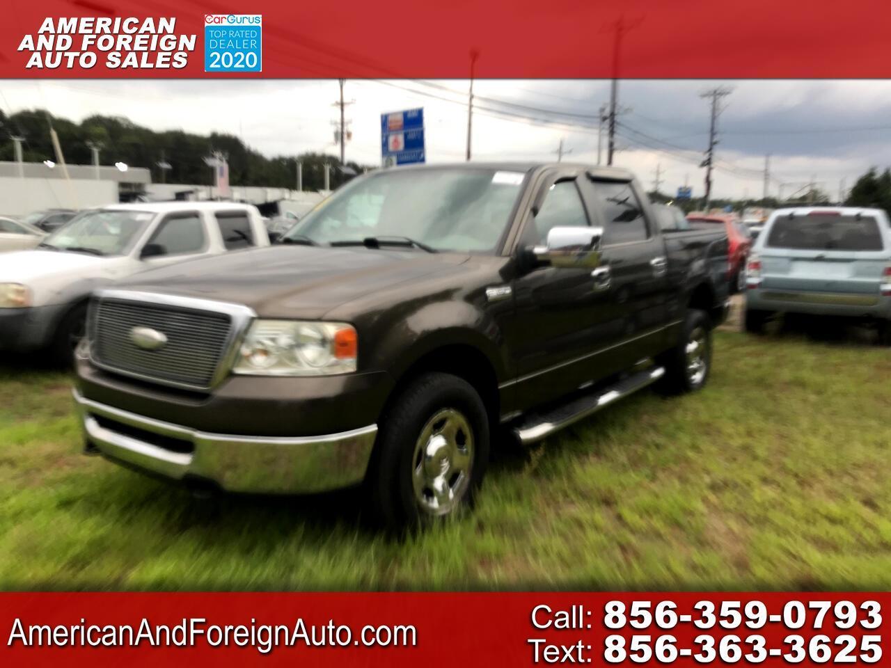 Used 2008 Ford F150 4WD SuperCrew 139" XLT for Sale in Delran NJ 08075