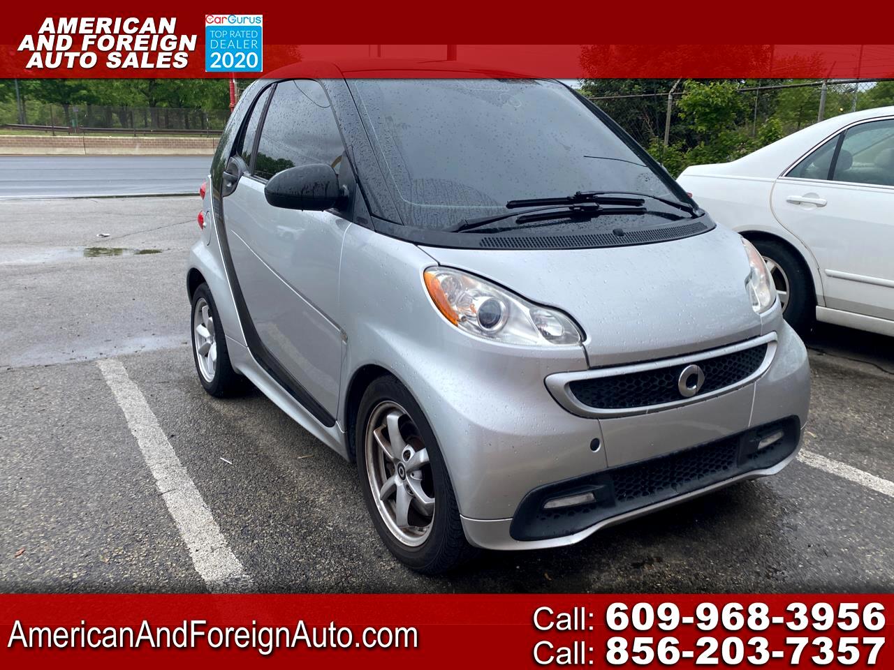 Smart Fortwo 2dr Cpe Passion 2015