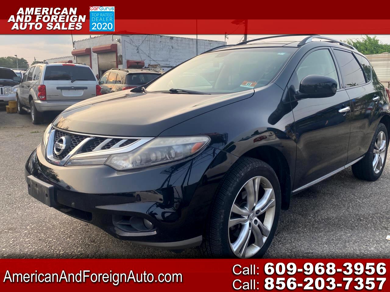 Nissan Murano AWD 4dr LE 2011