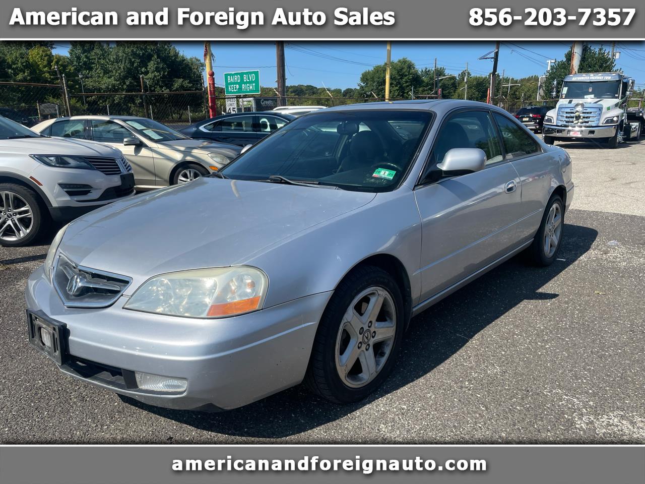 2001 Acura CL 2dr Cpe 3.2L Type S
