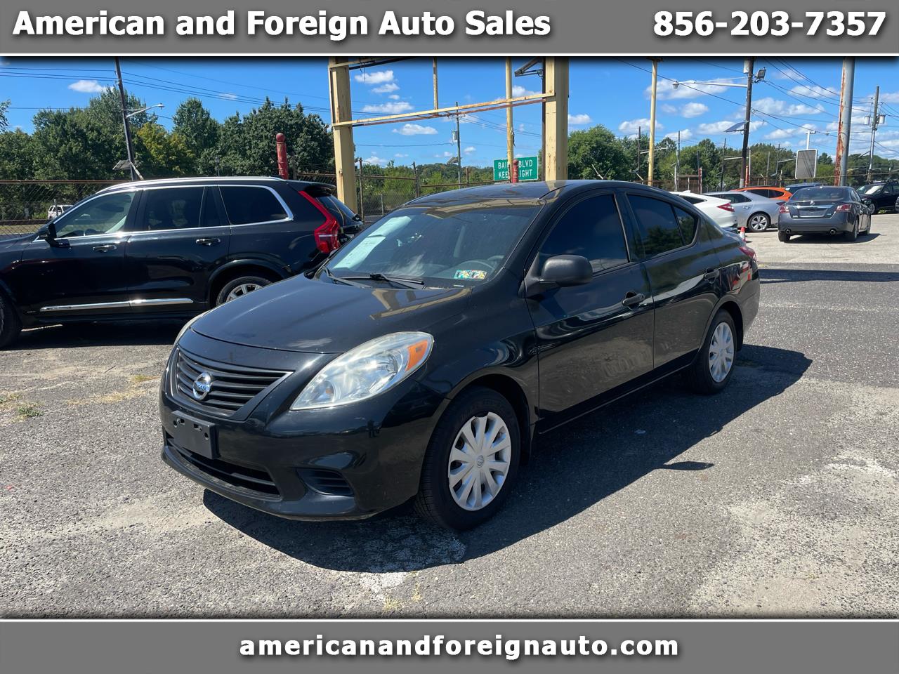 2014 Nissan Versa Sedan S Plus