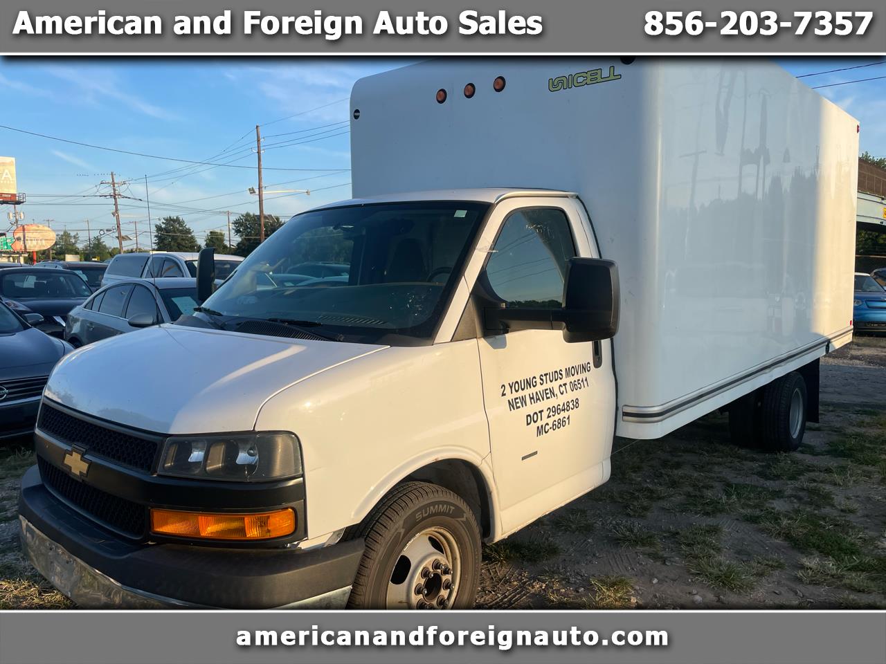 2018 Chevrolet Express Commercial Cutaway 3500 Van 177"