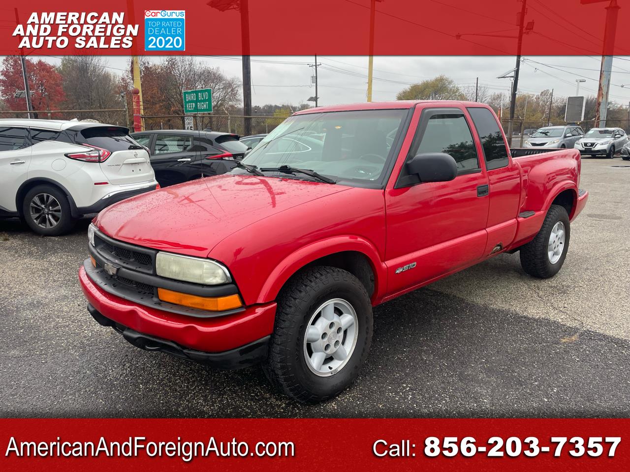 2003 Chevrolet S-10 Ext Cab 123" WB 4WD LS