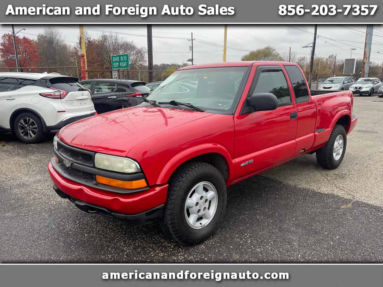 2003 Chevrolet S-10 Ext Cab 123" WB 4WD LS