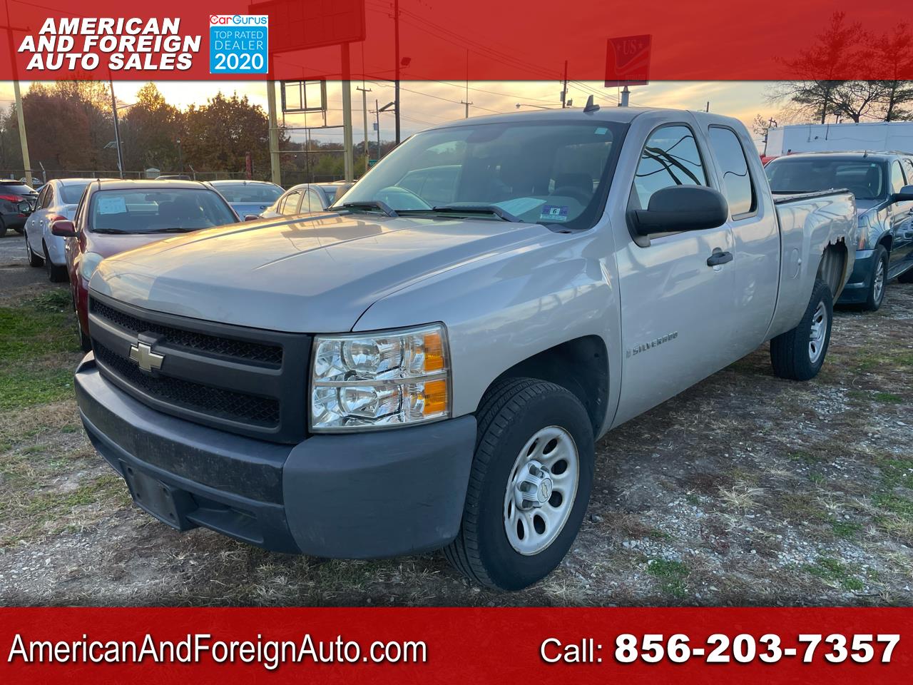 2007 Chevrolet Silverado 1500 2WD Ext Cab 143.5" Work Truck