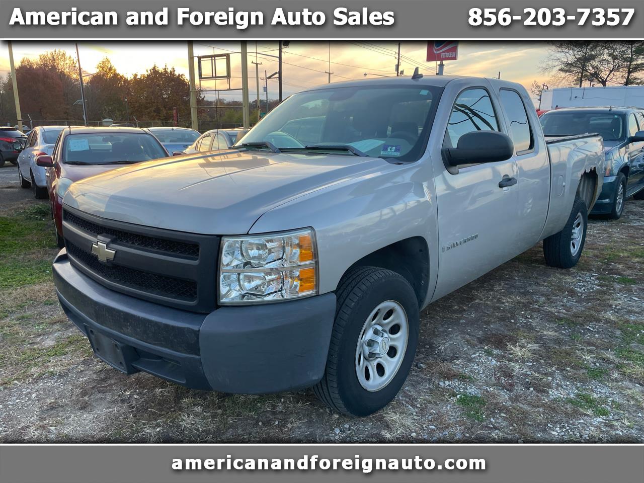 2007 Chevrolet Silverado 1500 2WD Ext Cab 143.5" Work Truck