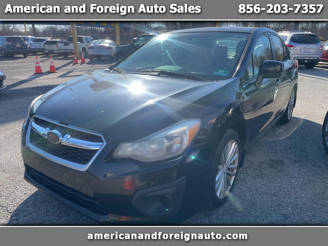 Subaru Impreza Sedan 4dr Auto 2.0i Premium 2012