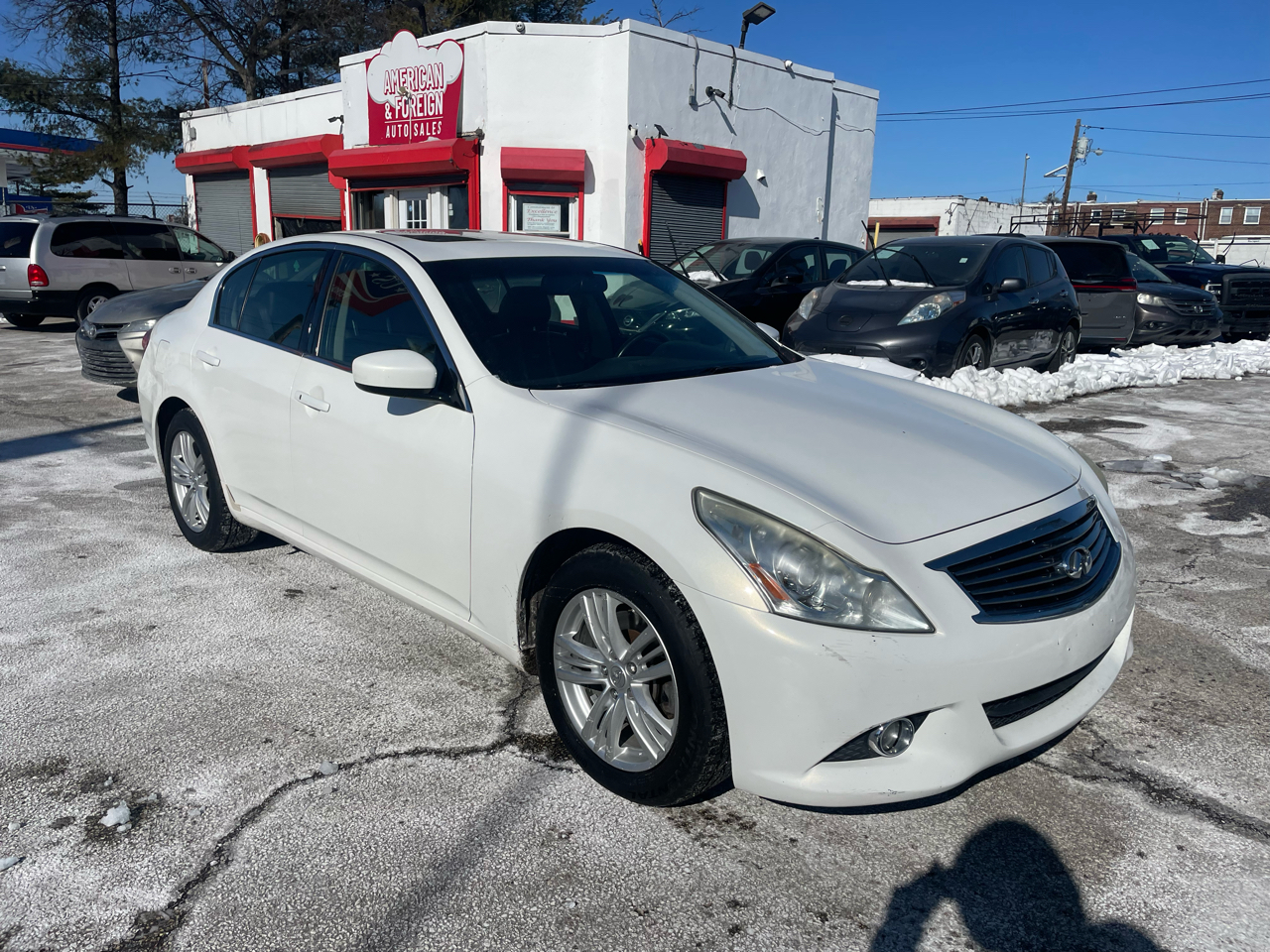 Infiniti G37 Sedan 4dr x AWD 2012