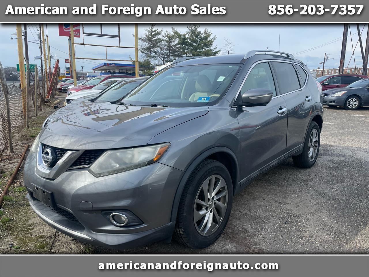 Nissan Rogue AWD 4dr SL 2015