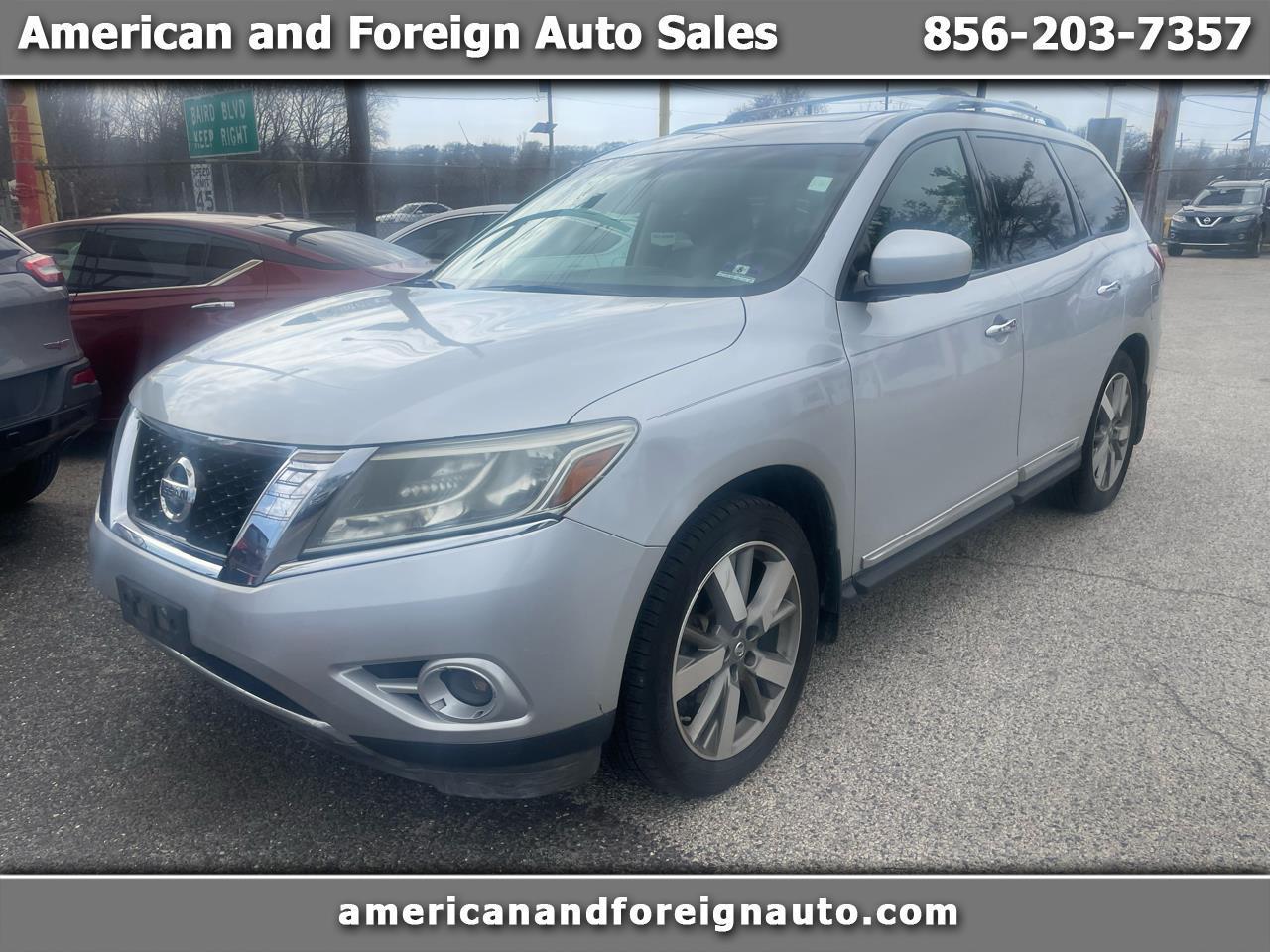 Nissan Pathfinder 4WD 4dr Platinum 2014