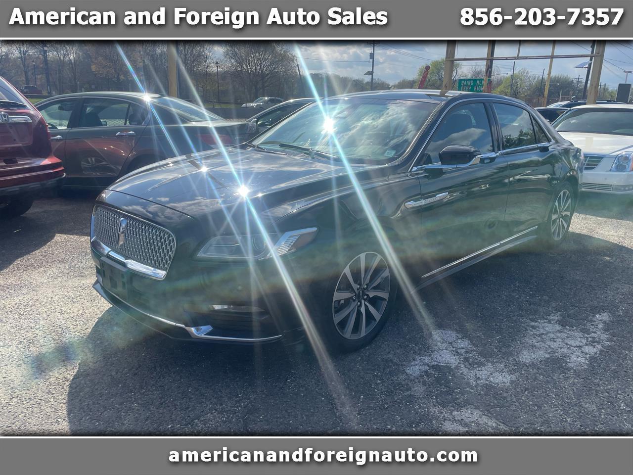 Lincoln Continental Livery AWD 2017