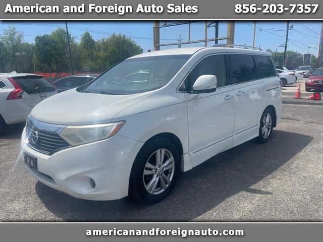 White 2011 Nissan Quest 3.5 SL Minivan Front-Wheel Drive Automatic