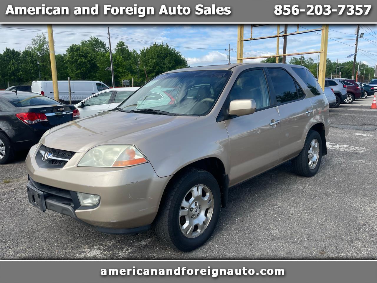 2002 Acura MDX 4dr SUV
