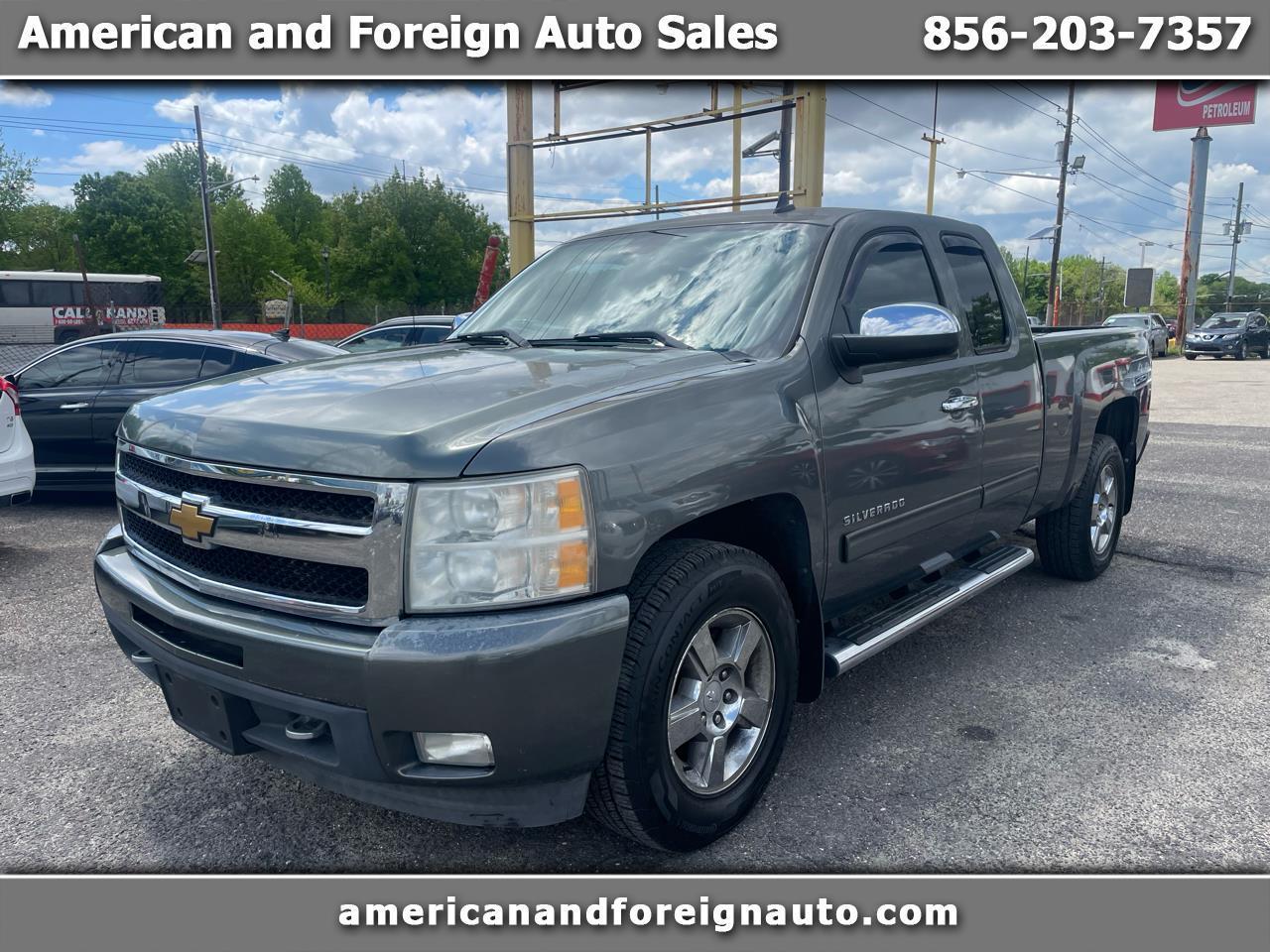 2011 Chevrolet Silverado 1500 4WD Ext Cab 143.5" LTZ
