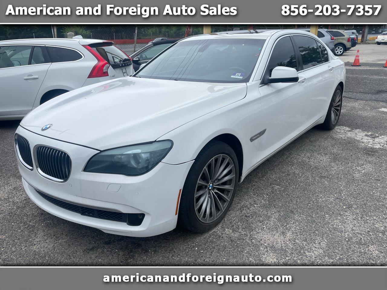 2011 BMW 7 Series 4dr Sdn 740Li RWD
