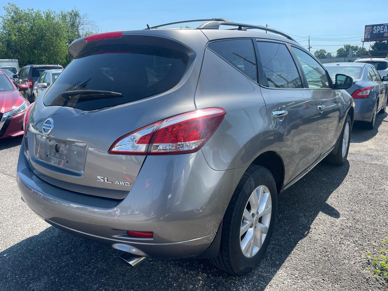 Nissan Murano AWD 4dr SL 2012