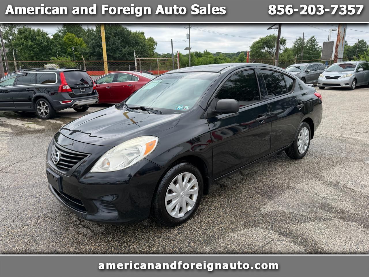 Nissan Versa 4dr Sdn CVT 1.6 S Plus 2014