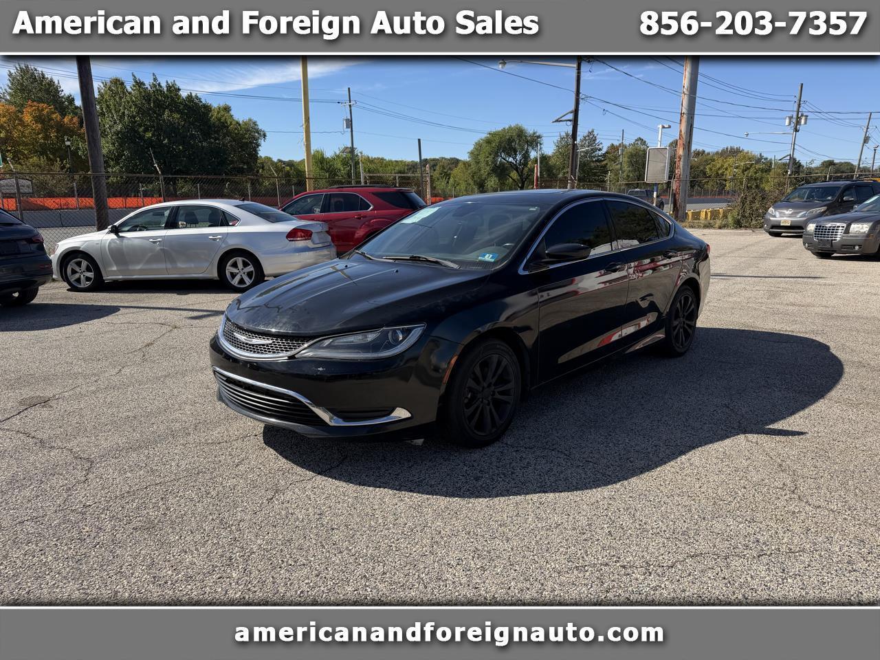 2016 Chrysler 200 4dr Sdn Limited FWD