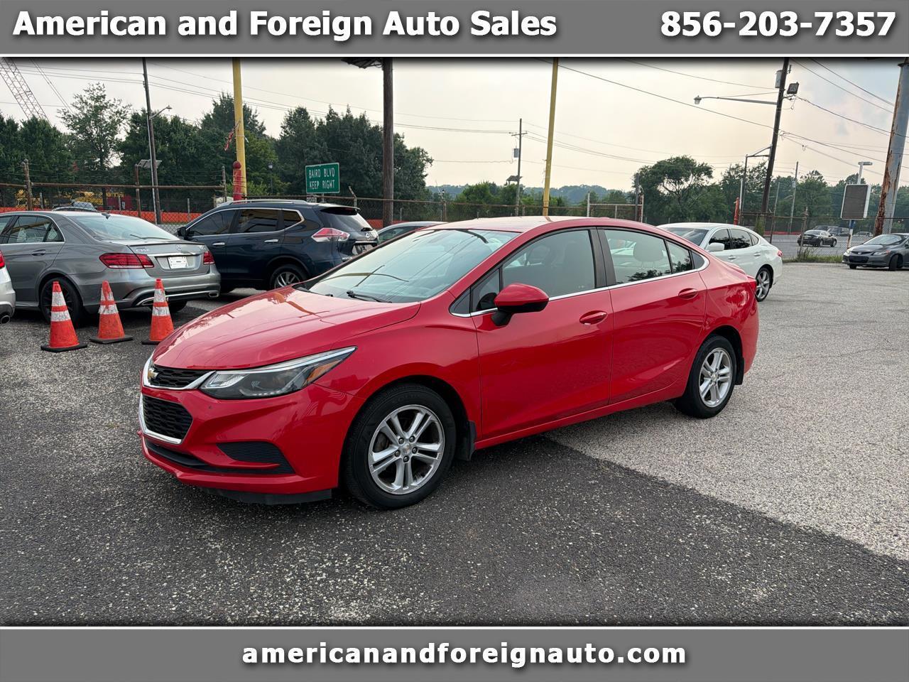 2017 Chevrolet Cruze 4dr Sdn 1.4L LT w/1SD