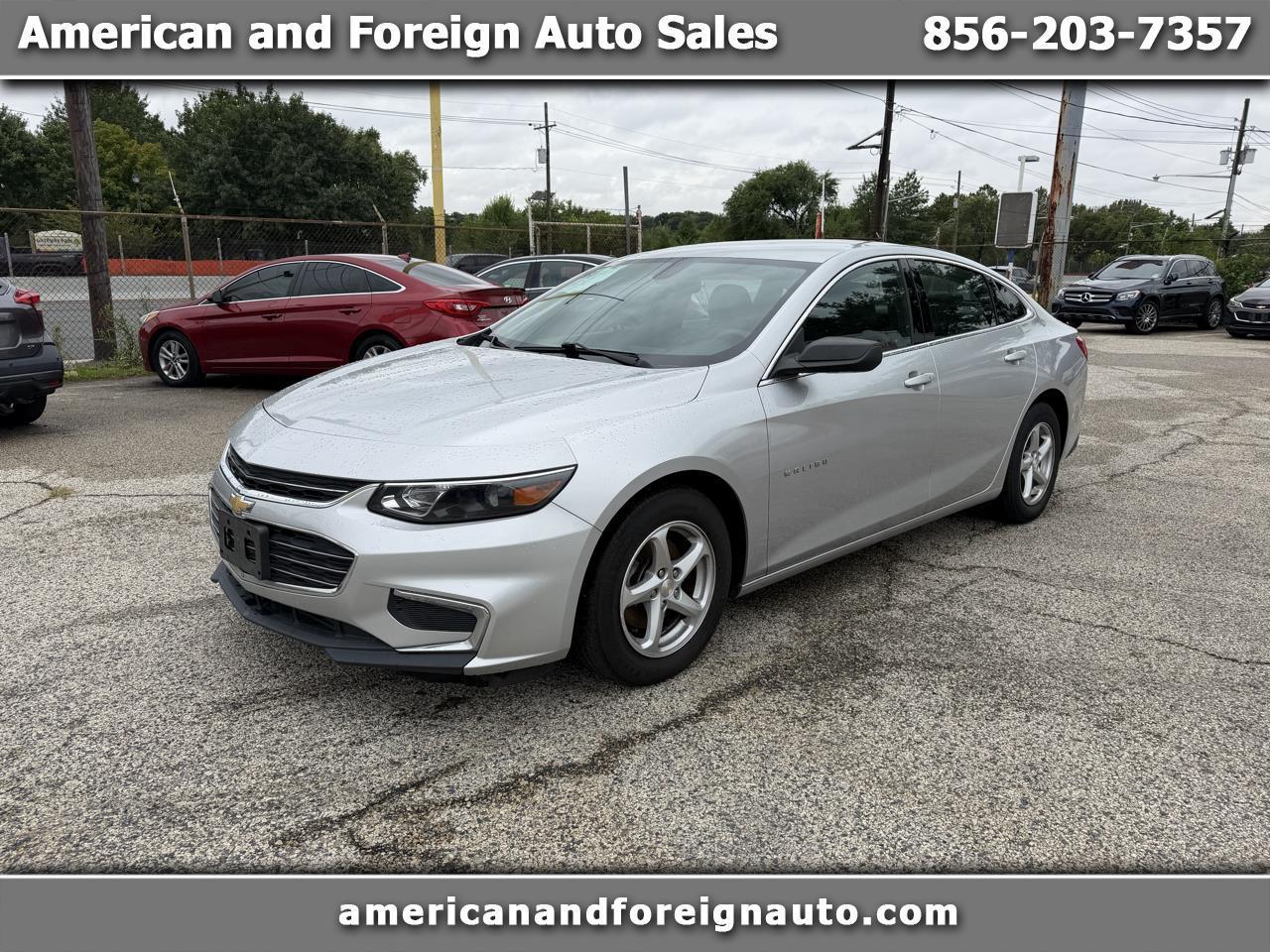 2018 Chevrolet Malibu 4dr Sdn LS w/1LS
