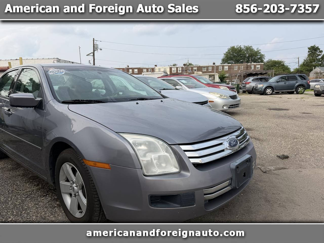 Silver 2006 Ford Fusion Sedan Front-Wheel Drive 