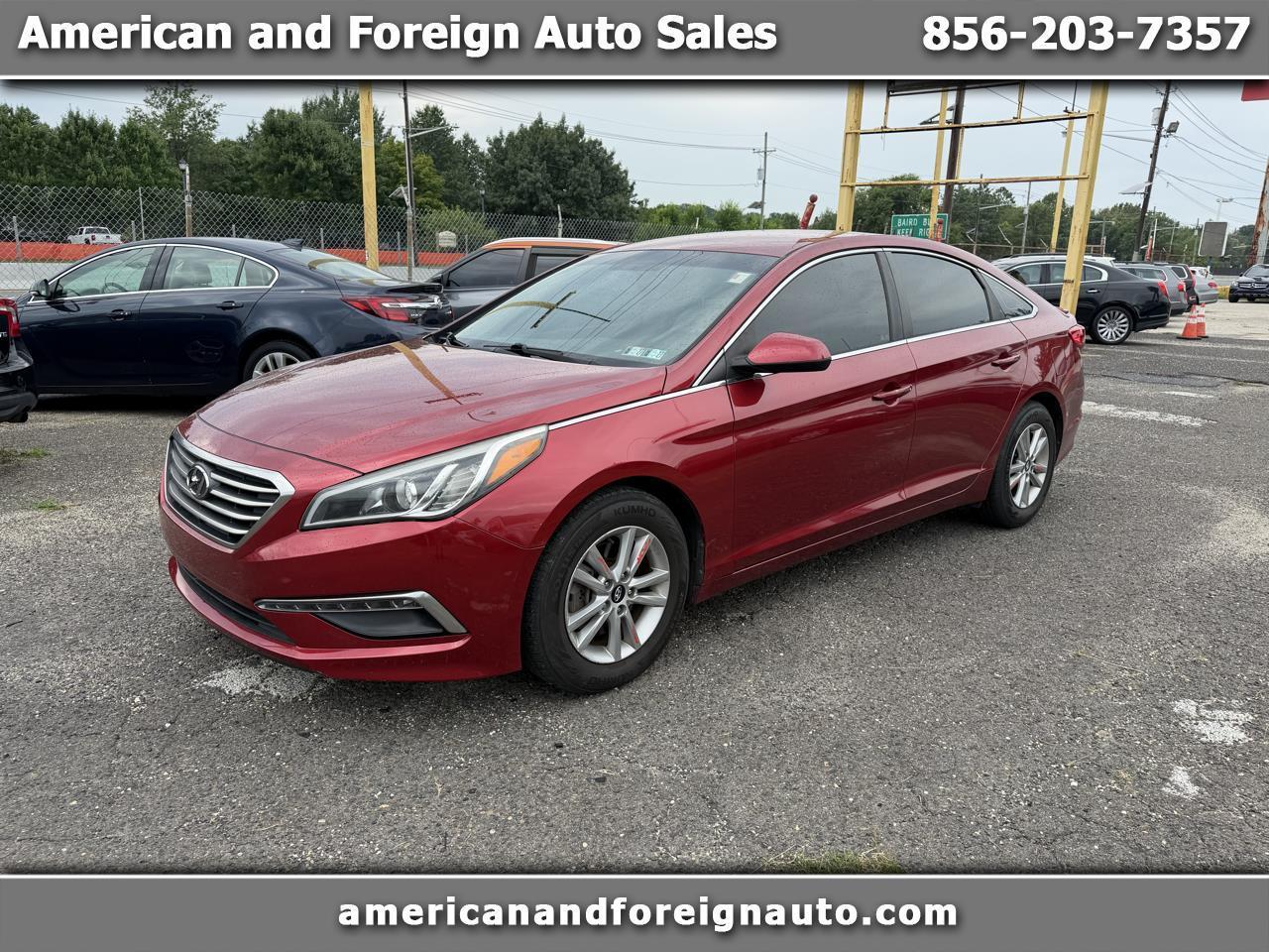 Hyundai Sonata 4dr Sdn 2.4L SE PZEV 2015