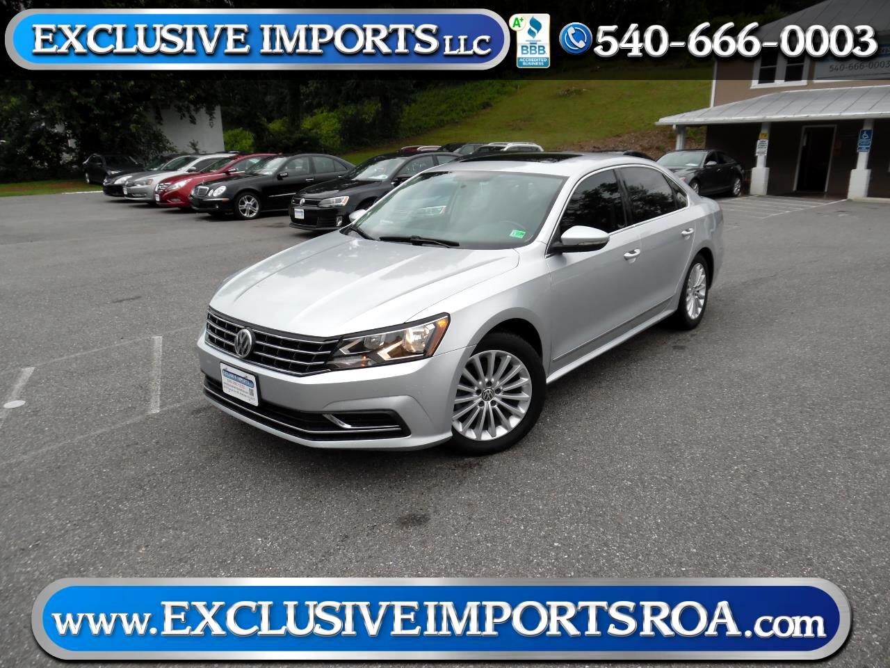2016 Volkswagen Passat 4dr Sdn 1.8T Auto SE PZEV