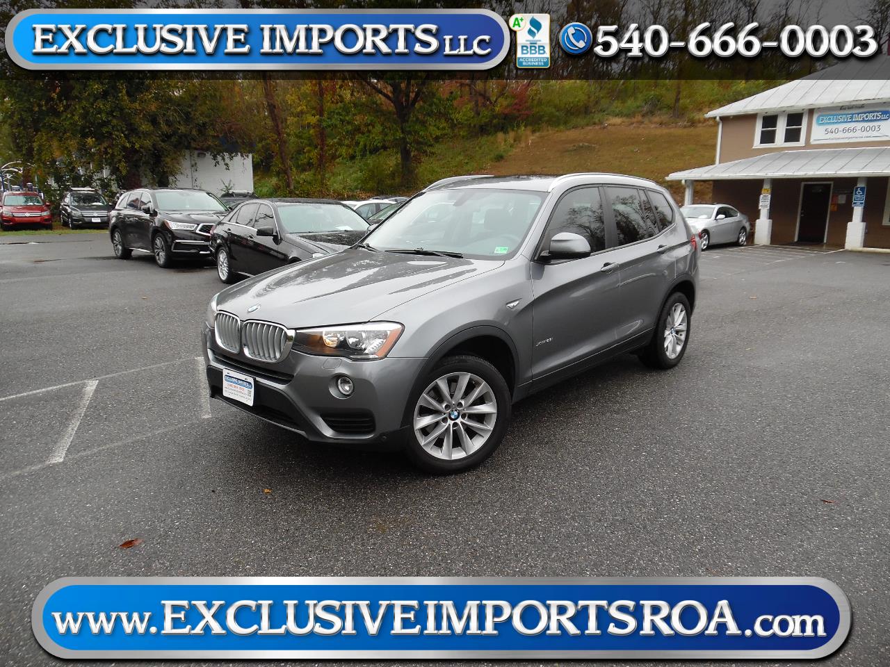 2017 BMW X3 xDrive28i Sports Activity Vehicle