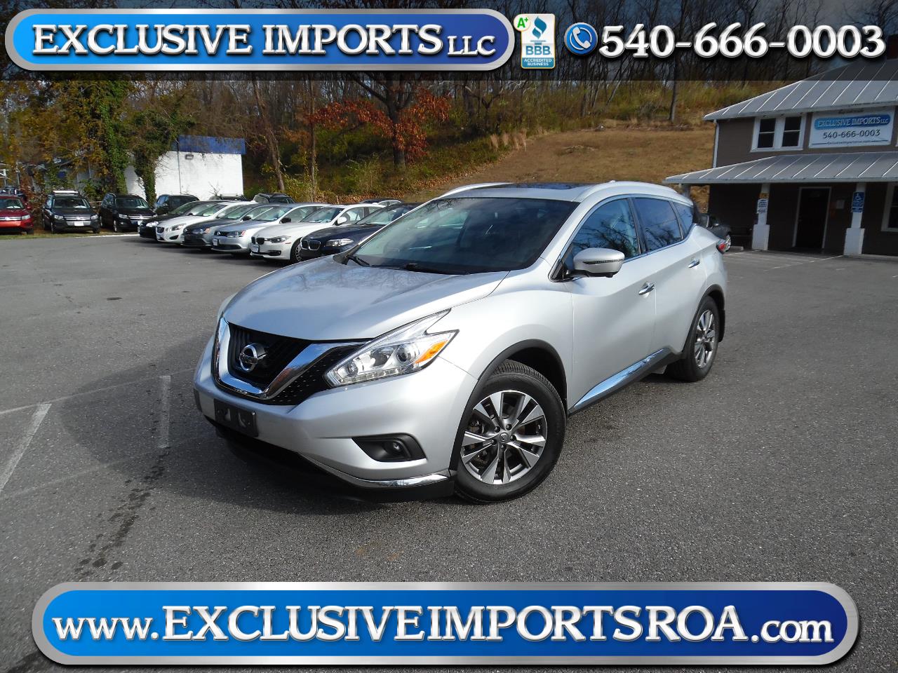 2017 Nissan Murano 2017.5 AWD SL