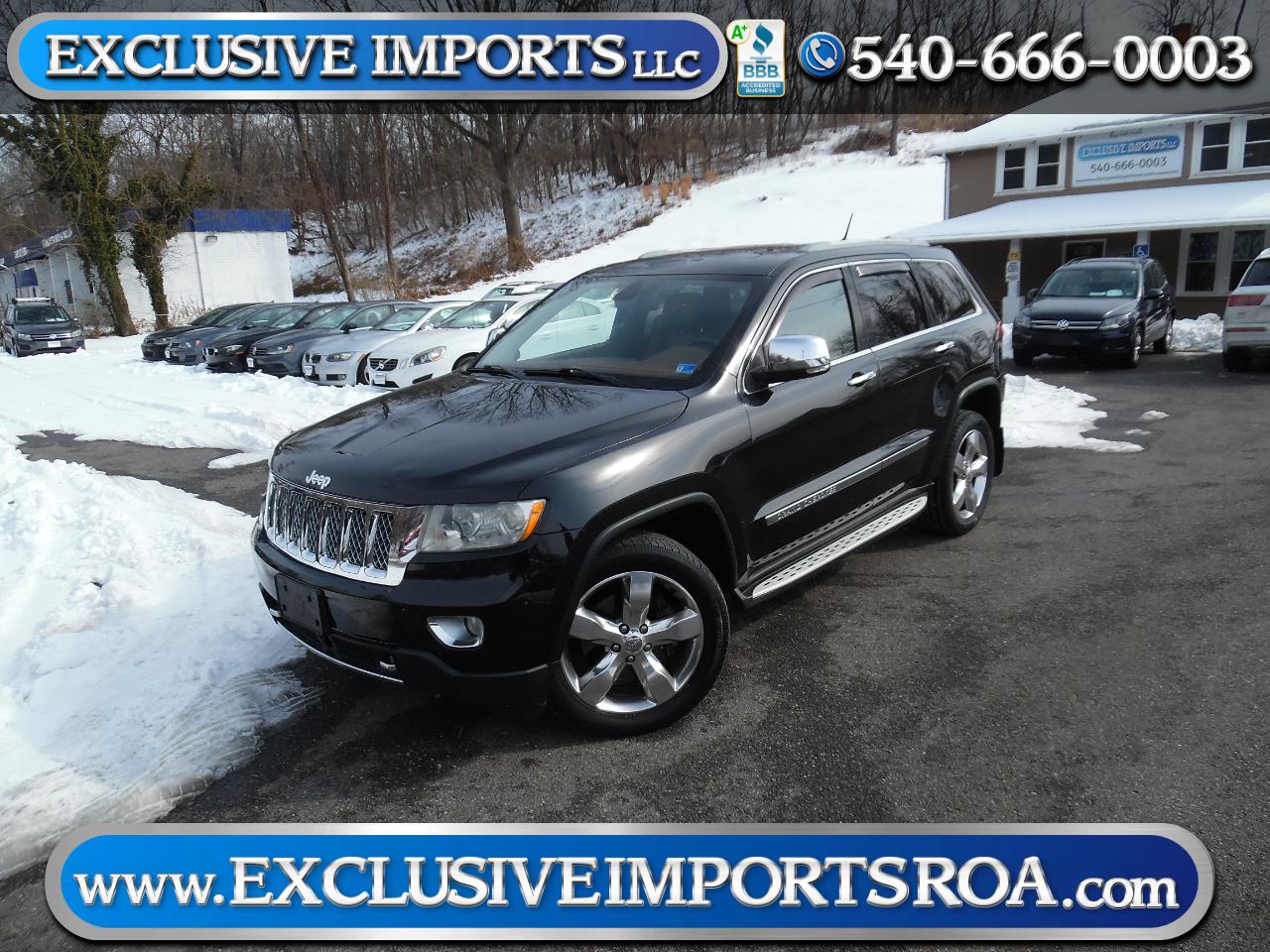 2012 Jeep Grand Cherokee 4WD 4dr Overland Summit