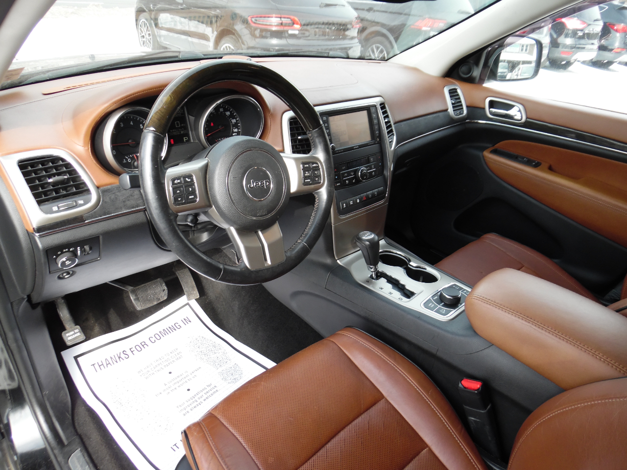 Jeep Grand Cherokee 4WD 4dr Overland Summit 2012