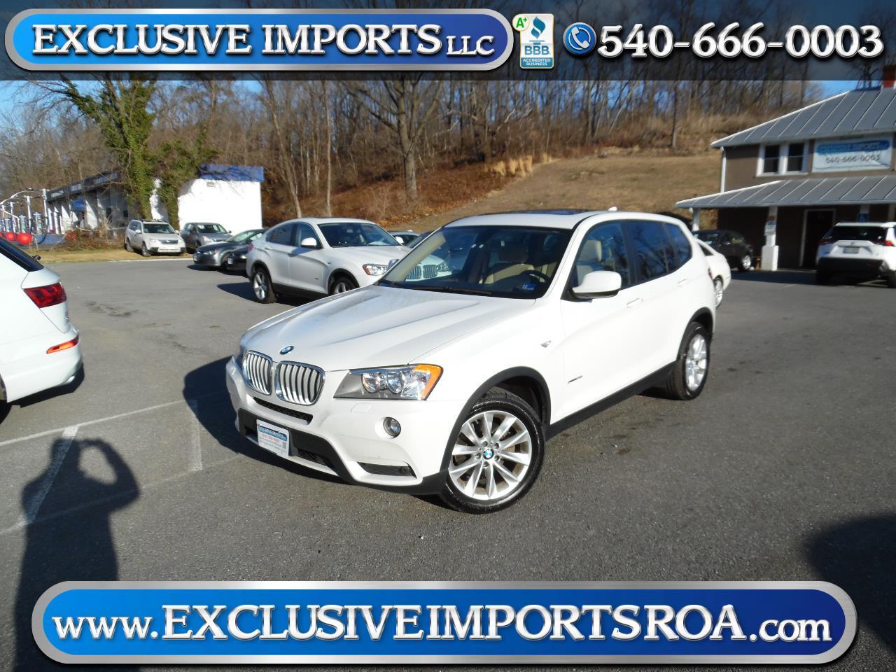 BMW X3 AWD 4dr xDrive28i 2014