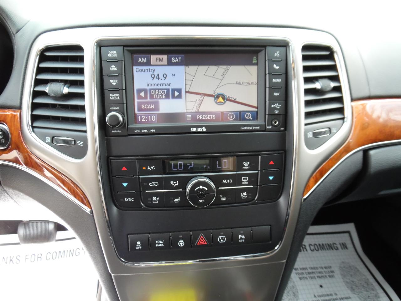 Jeep Grand Cherokee 4WD 4dr Overland 2013