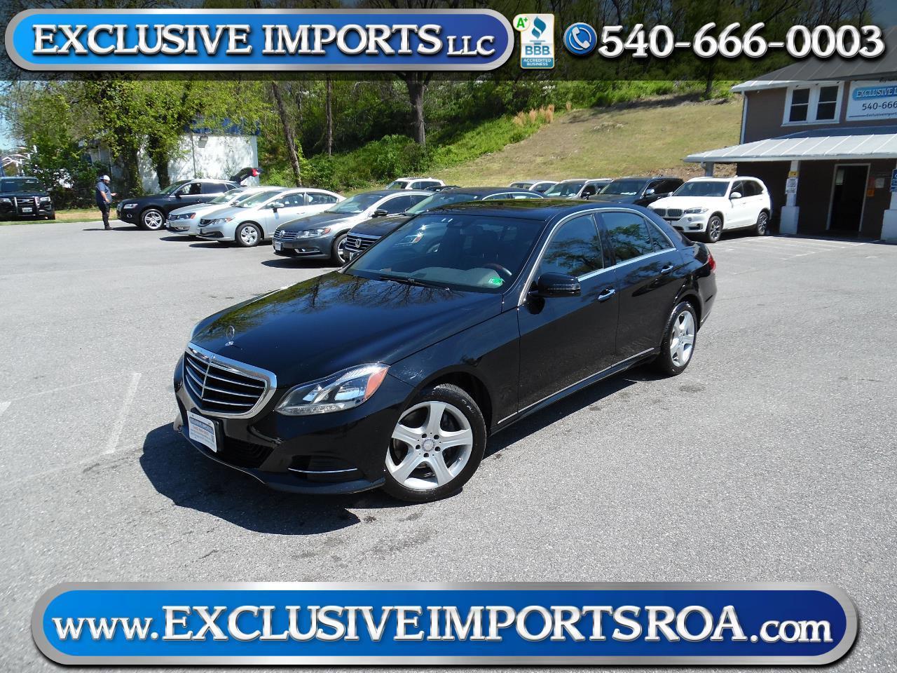 Mercedes-Benz E-Class 4dr Sdn E 350 Sport 4MATIC 2014