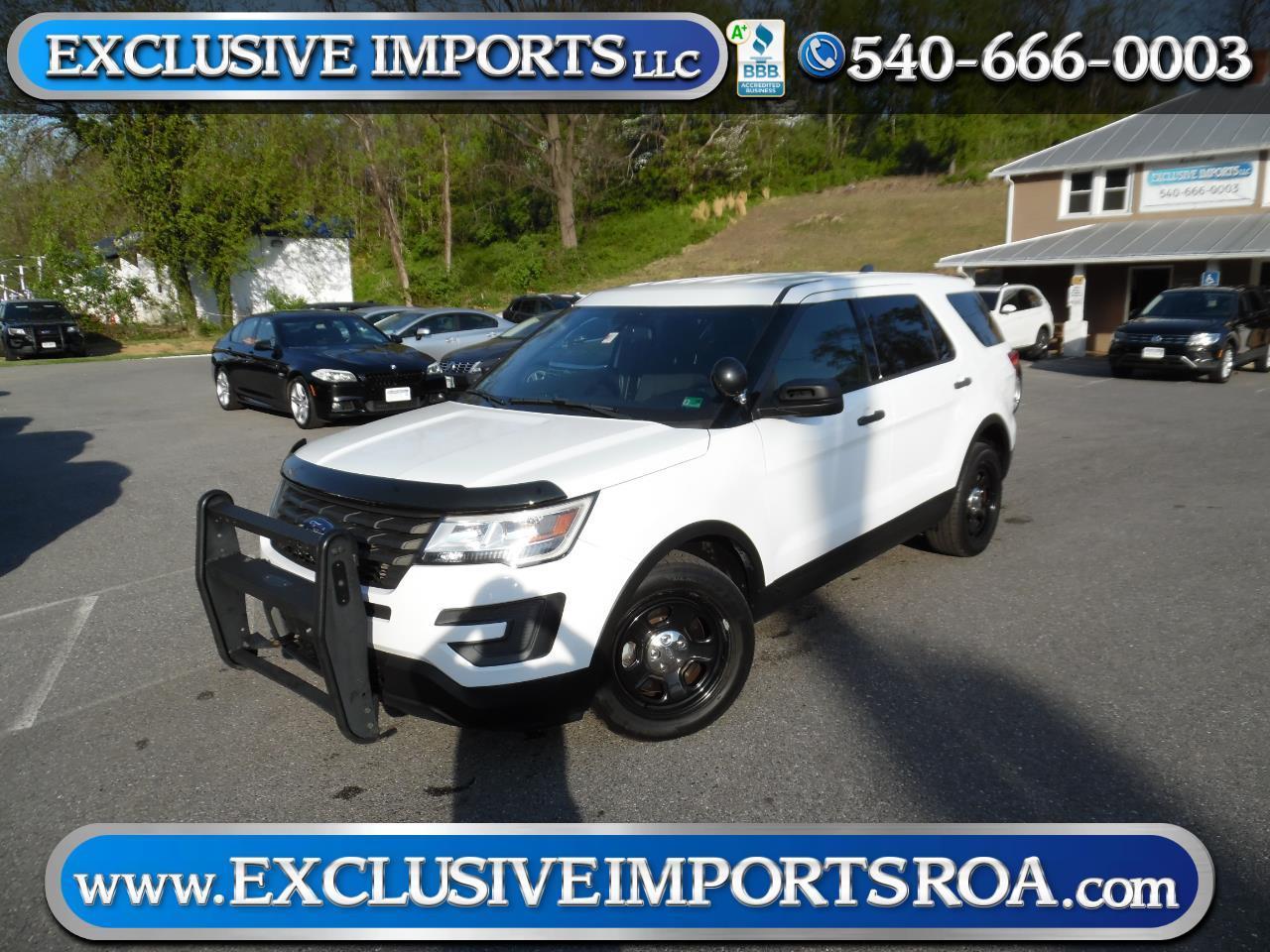 2018 Ford Police Interceptor Utility AWD