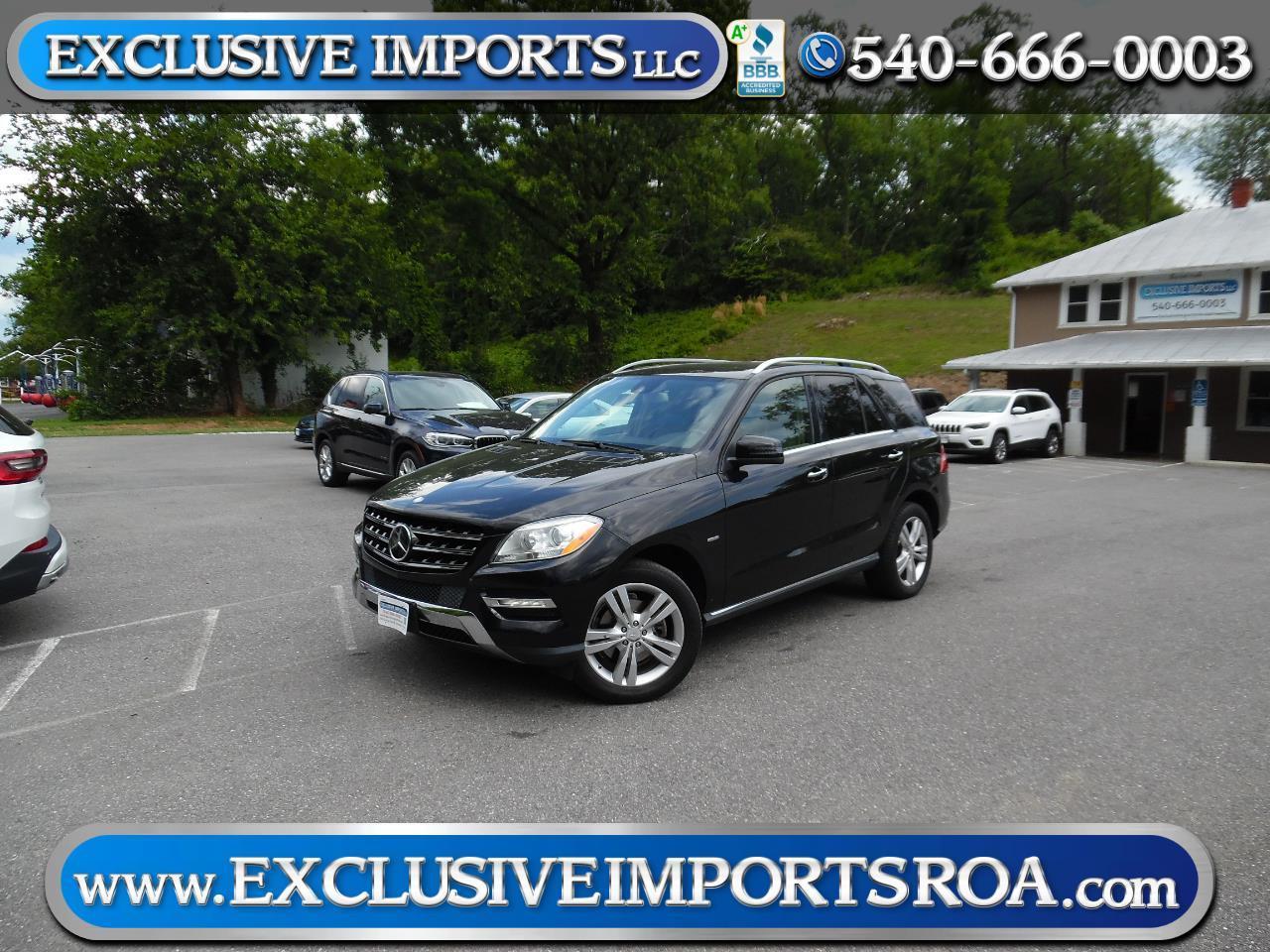 2012 Mercedes-Benz M-Class 4MATIC 4dr ML 350