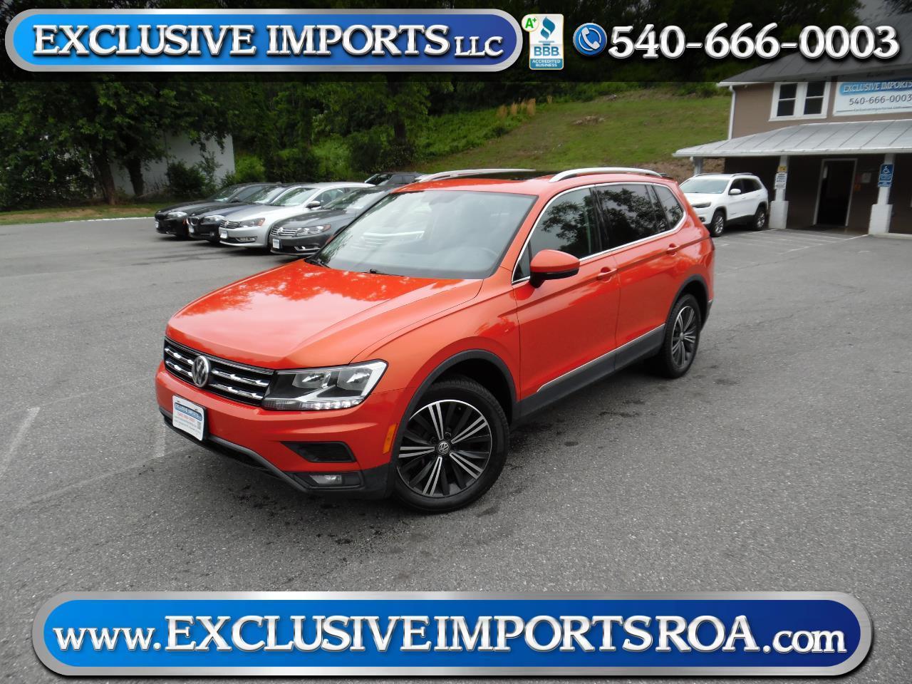 2018 Volkswagen Tiguan 2.0T SEL 4MOTION