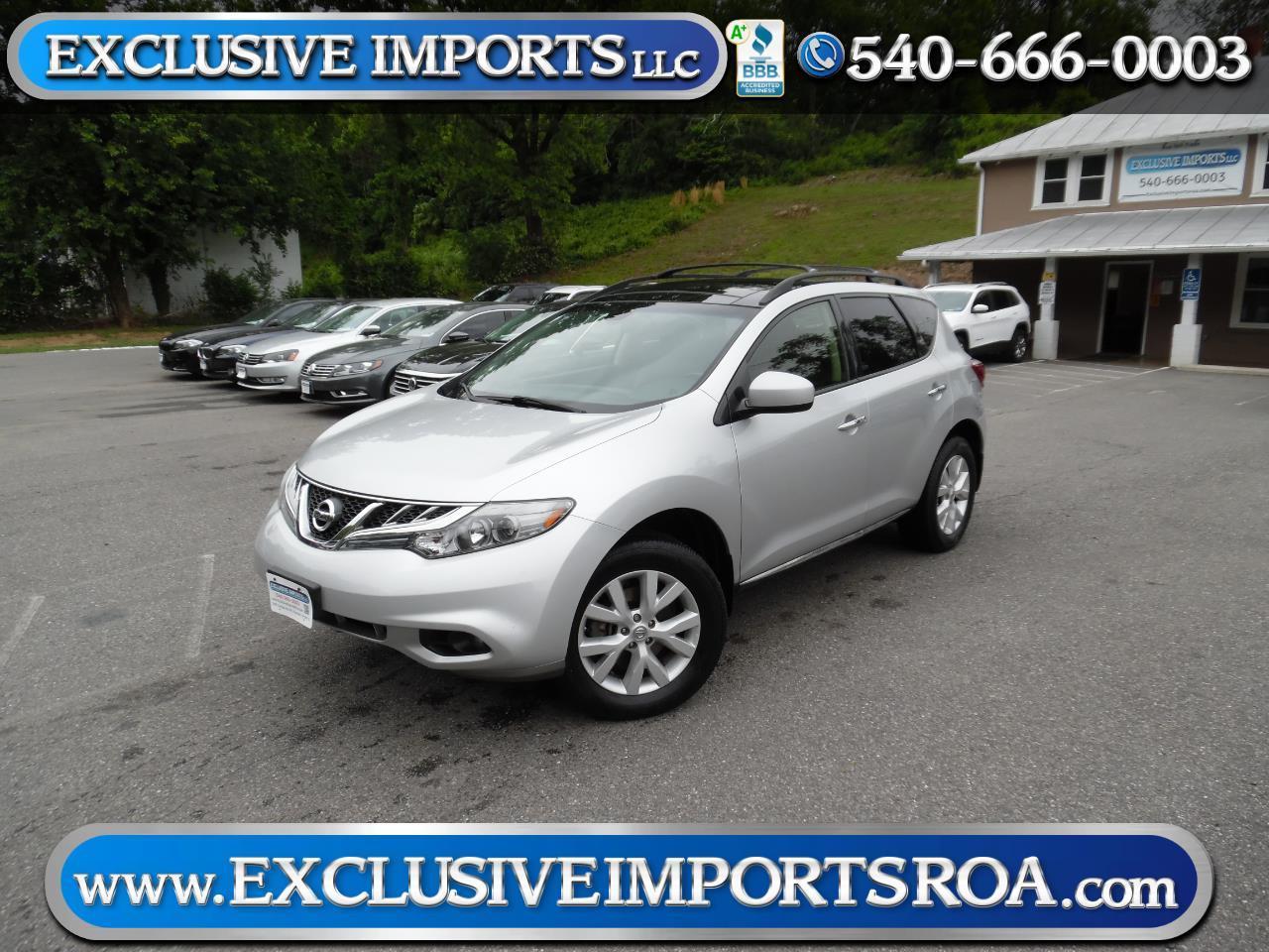 Nissan Murano 2WD 4dr SL 2013