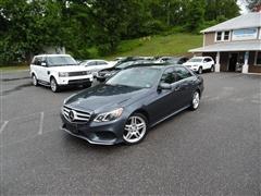 2014 Mercedes-Benz E-Class 