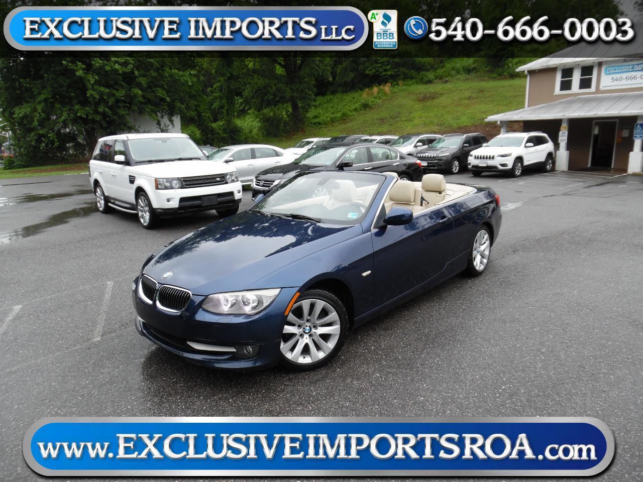 2011 BMW 3 Series 2dr Conv 328i SULEV