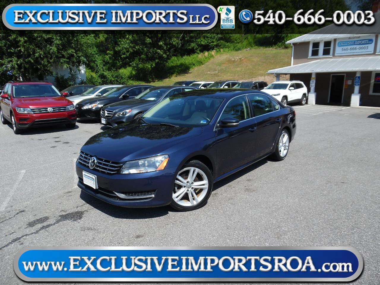 2015 Volkswagen Passat 4dr Sdn 2.0L DSG TDI SE w/Sunroof