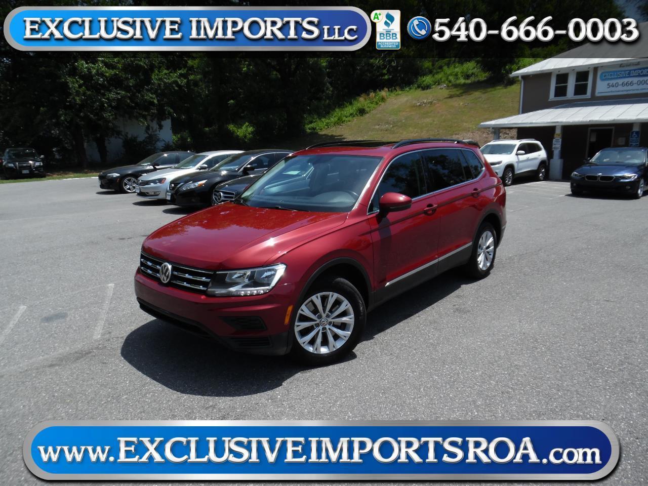2018 Volkswagen Tiguan 2.0T SEL 4MOTION