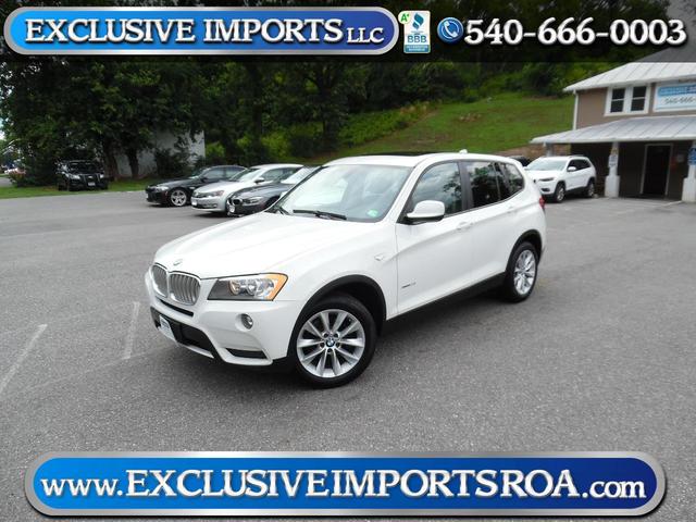 White 2013 BMW X3 SUV / Crossover All-Wheel Drive Automatic