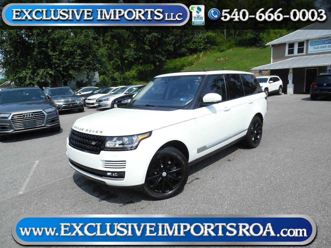 2017 Land Rover Range Rover V6 Supercharged HSE SWB